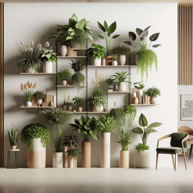 Shelf-styled Houseplants: A Display Masterpiece in Your Home