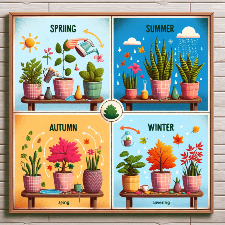 Seasonal Care for Houseplants