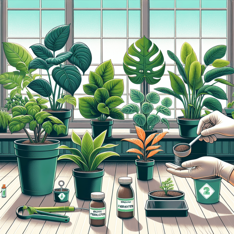 Indoor Plant Fertilizing Guide