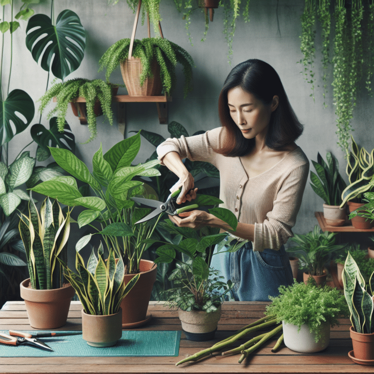 Pruning Tips for Houseplants