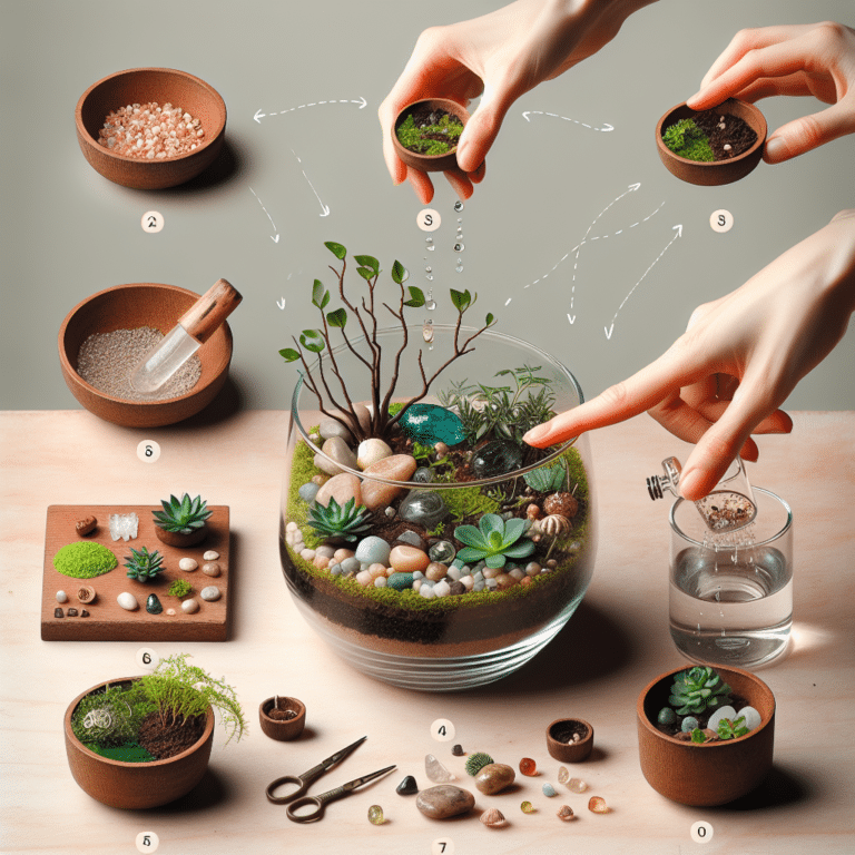 5 Steps to Making a Miniature World: A DIY Terrarium Guide