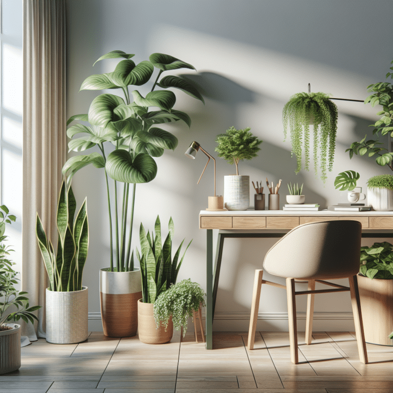 Boosting Productivity with the Right Indoor Plants