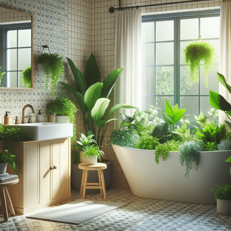 Incorporating Air-Purifying Plants in Your Bathroom for a Fresh Twist