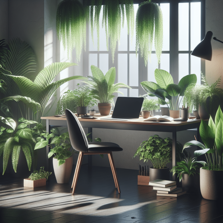 Boosting Productivity with the Right Indoor Plants