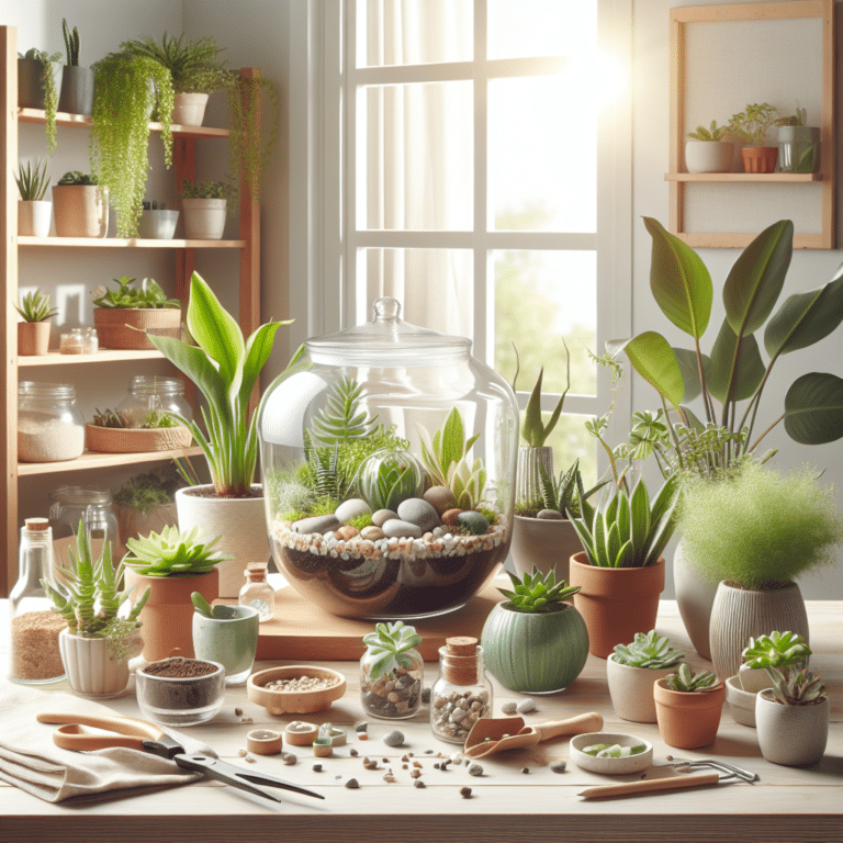 Build Your Indoor Garden: DIY Plant Terrarium