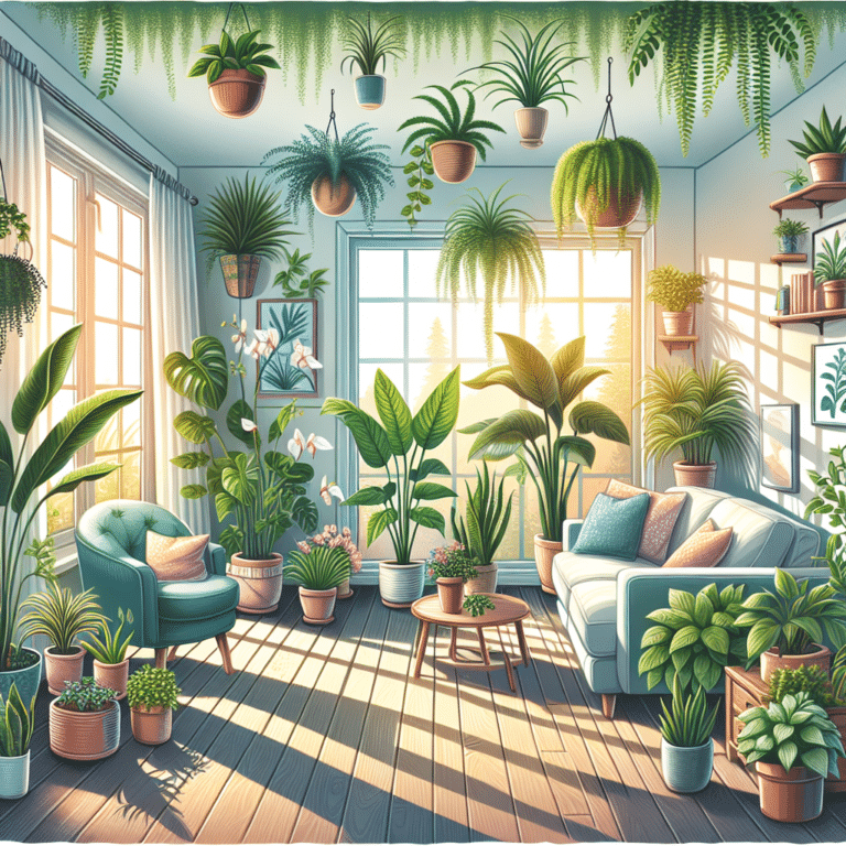Reducing Indoor Toxins with Plants
