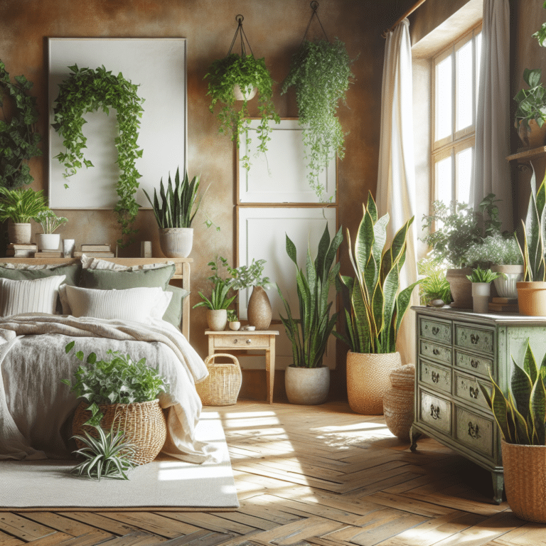 Air-Purifying Plants for a Cleaner Bedroom