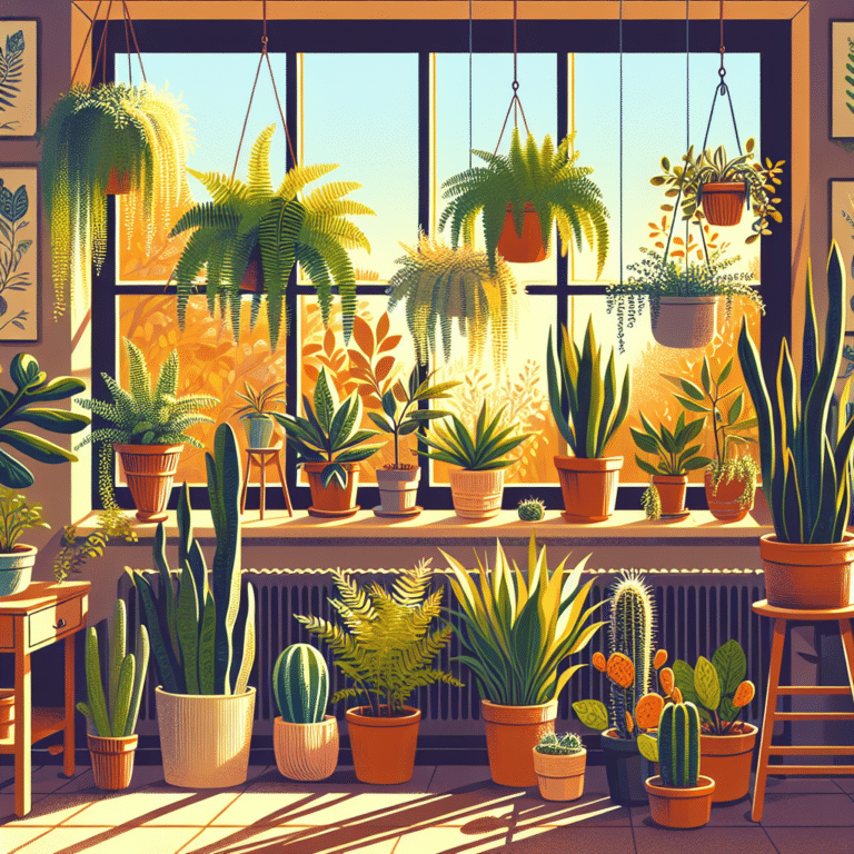 South-Facing Window Plant Ideas for Green Thumbs
