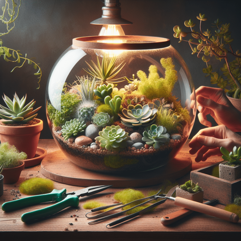 Build Your Indoor Garden: DIY Plant Terrarium