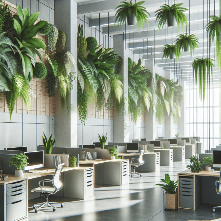 Innovative Techniques for Arranging Plants in Office