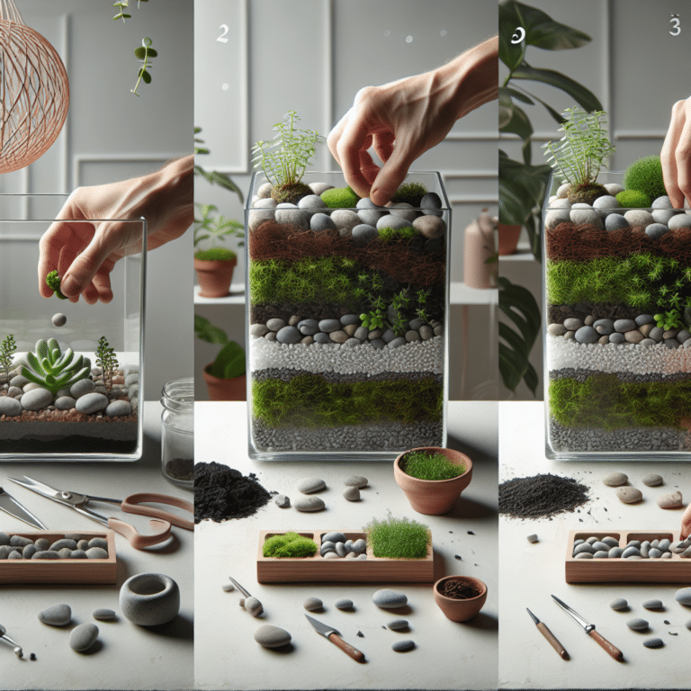Easy Steps to DIY your Indoor Plant Terrarium