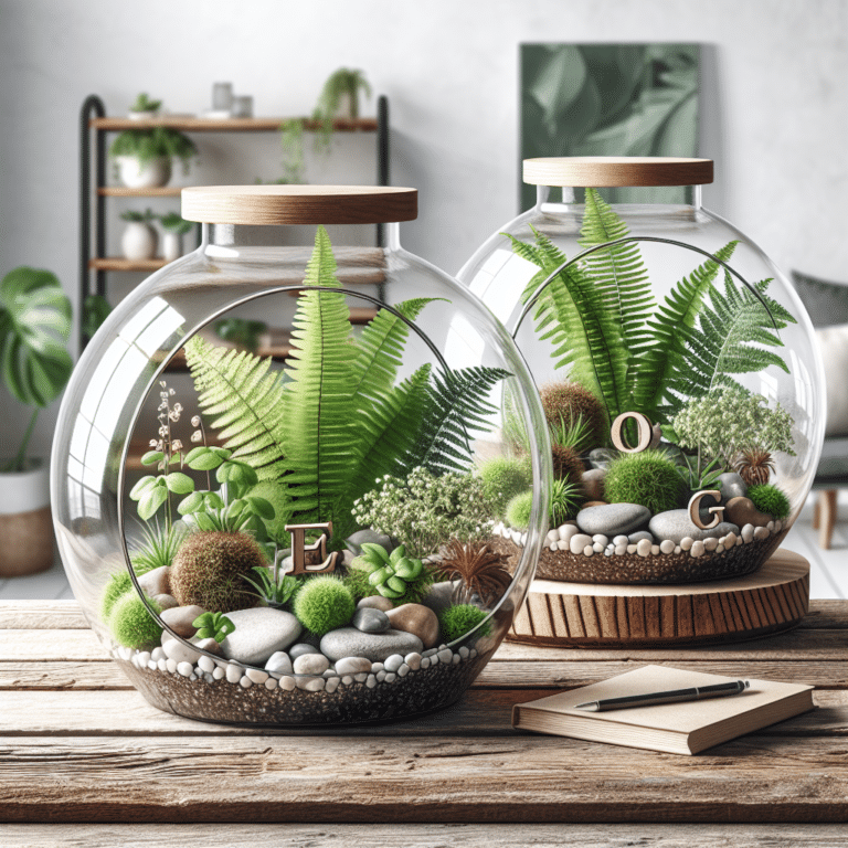 Eco-Friendly Living: DIY Indoor Plant Terrarium