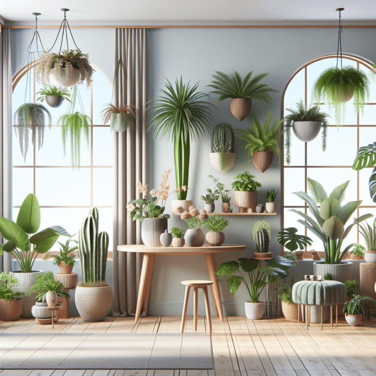 Concepts of Arranging Indoor Plants for Aesthetics