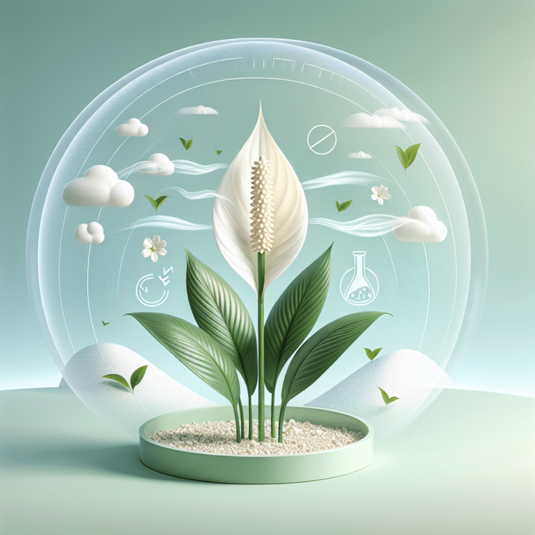 The Role of Peace Lily in Improving Air Quality