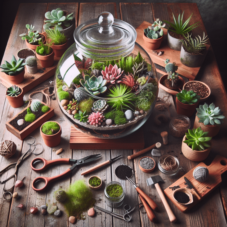 DIY Projects for Plant Lovers: Indoor Terrariums
