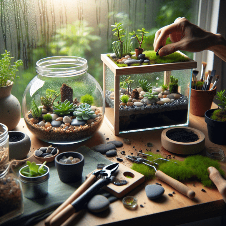 Creating Your Own Indoor Mini World: DIY Terrariums".