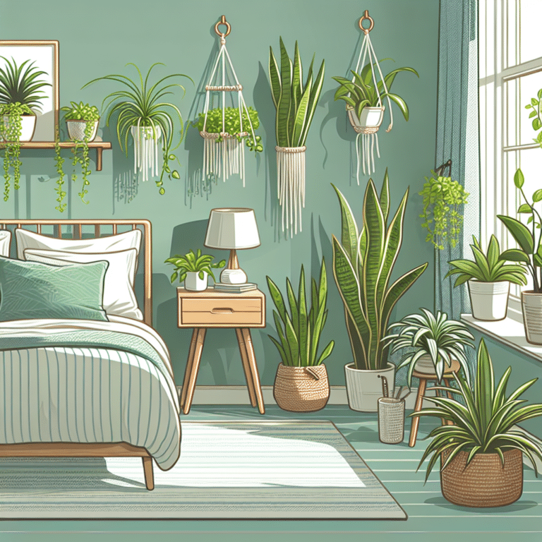 Air-Purifying Plants for Bedrooms