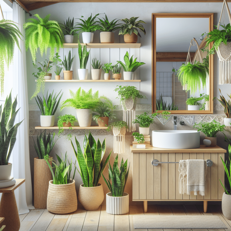Indoor Plants Your Bathroom Would Love