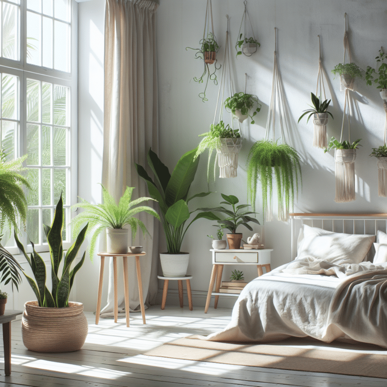 The Art of Bedroom Air-Purifying Plant Placement