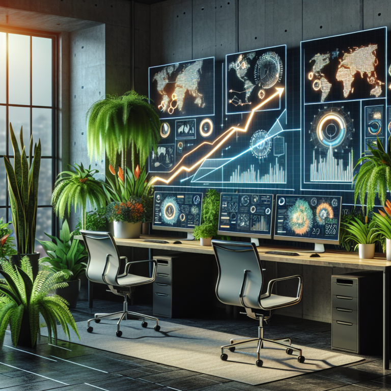 Boosting Work Productivity with Indoor Plants