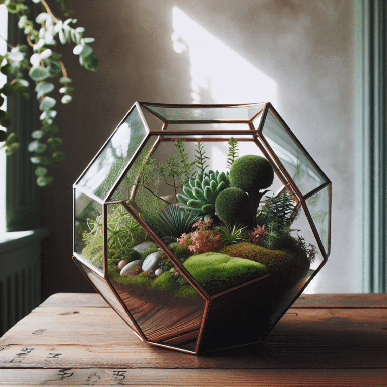 Bring Nature Indoors with DIY Plant Terrariums