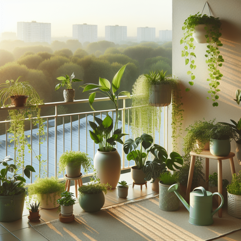 Balcony Air-Purifying Plant Set-Up: A Beginners Guide
