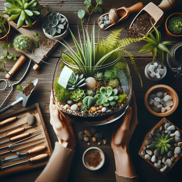 DIY Projects for Plant Lovers: Indoor Terrariums