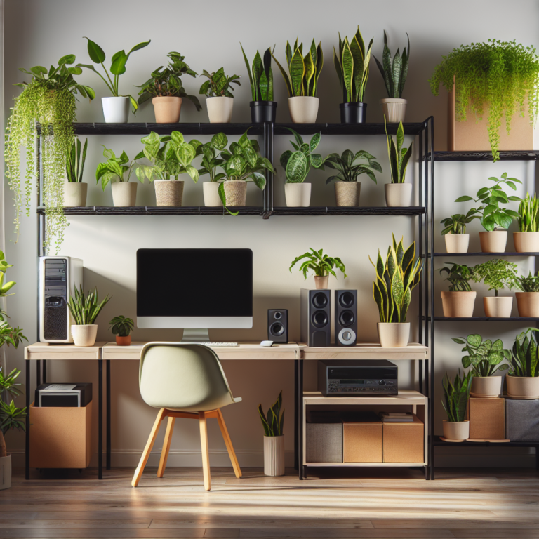 Safety First: Indoor Plants Near Electronics