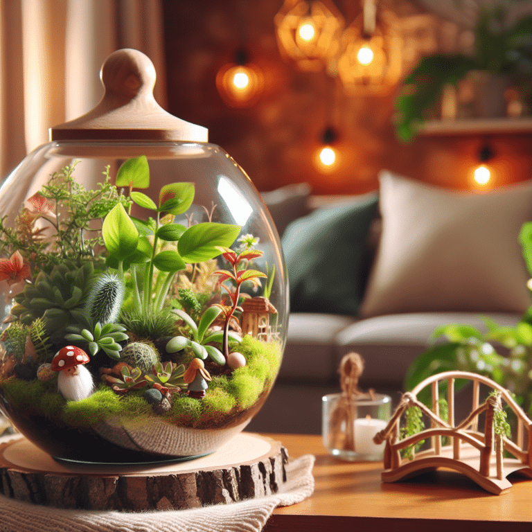Imagination Meets Nature: DIY Plant Terrariums for Your Living Room